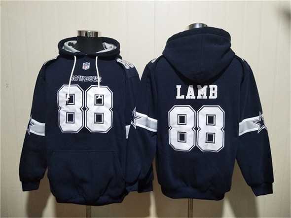 Men's Dallas Cowboys #88 CeeDee Lamb Navy Ageless Must-Have Lace-Up Pullover Hoodie,We sell and wholesale Men's Dallas Cowboys #88 CeeDee Lamb Navy Ageless Must-Have Lace-Up Pullover Hoodie on line form chian!